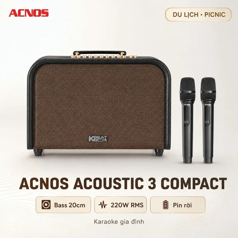 Loa Acnos Acoustic 3 Compact