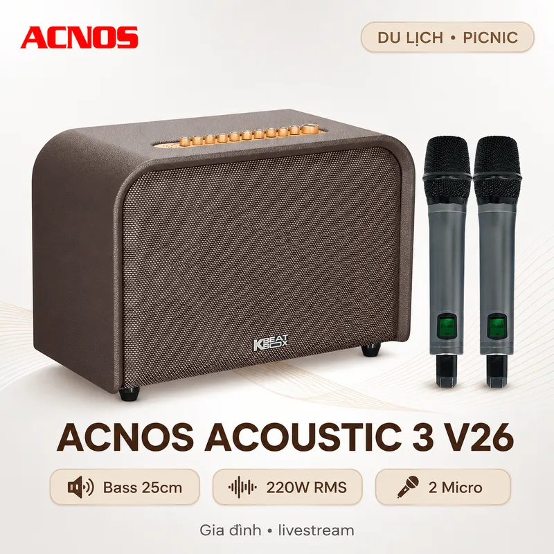 Loa Acnos Acoustic 3 v26