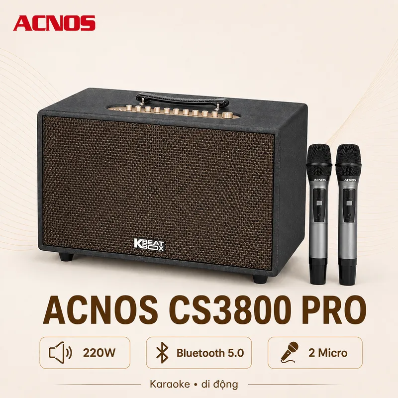 Loa kéo Acnos CS3800 Pro