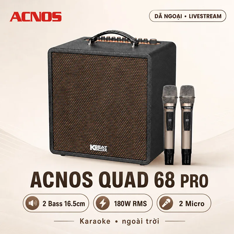 Loa Acnos QUAD 68 Pro