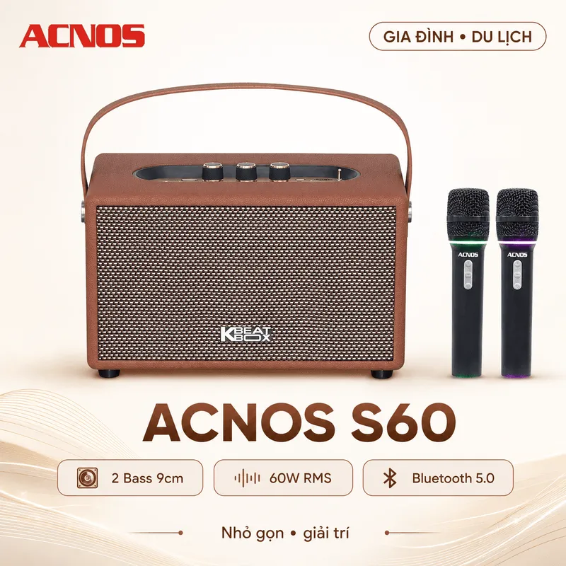 Loa xách tay Acnos S60