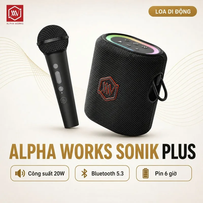 Loa Alpha Works Sonik Plus