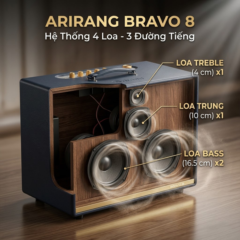Loa Ariang Bravo 8