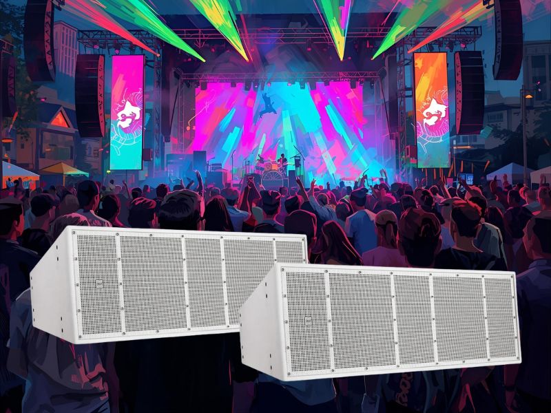 Loa array RCF HVL 15-S