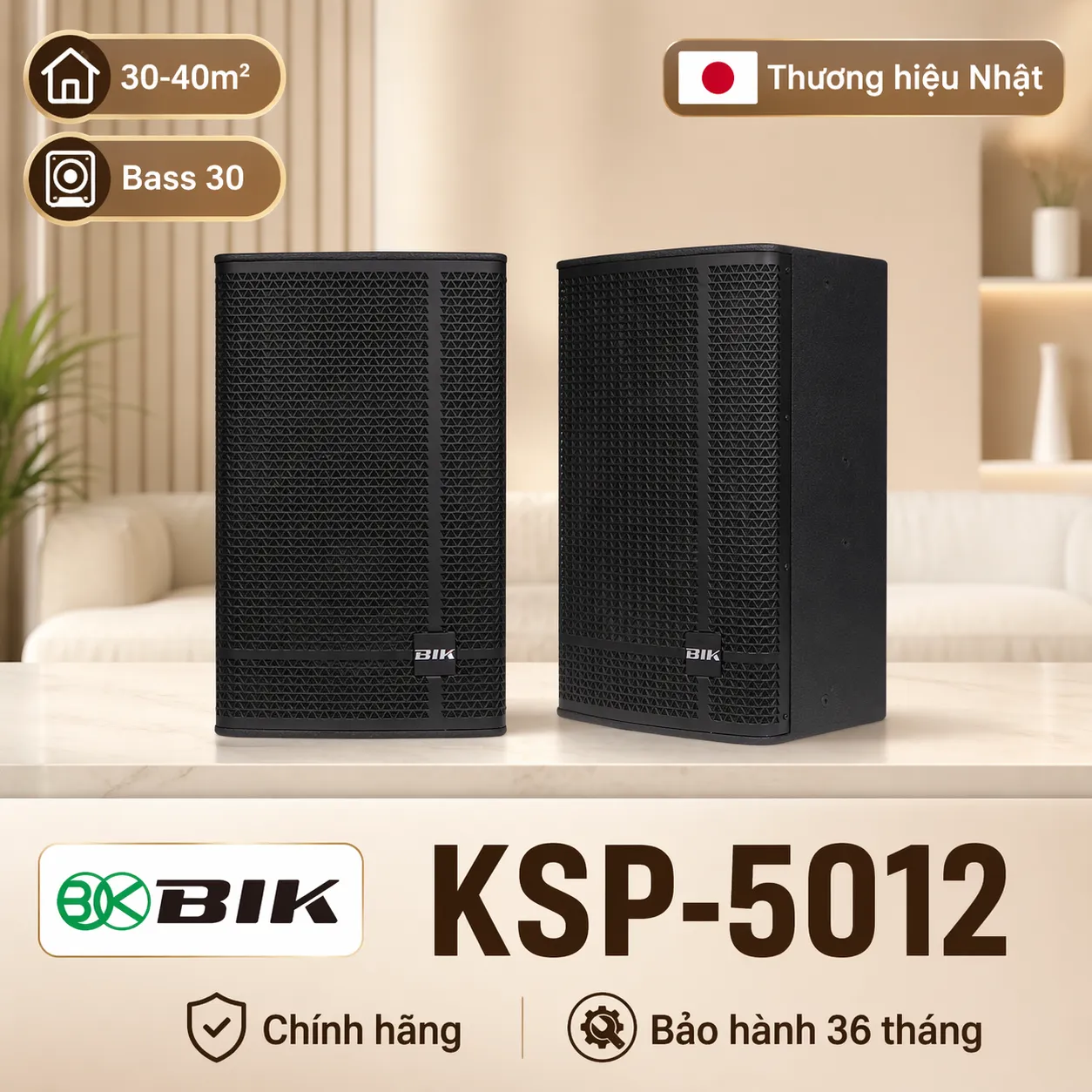 Loa karaoke BIK KSP-5012