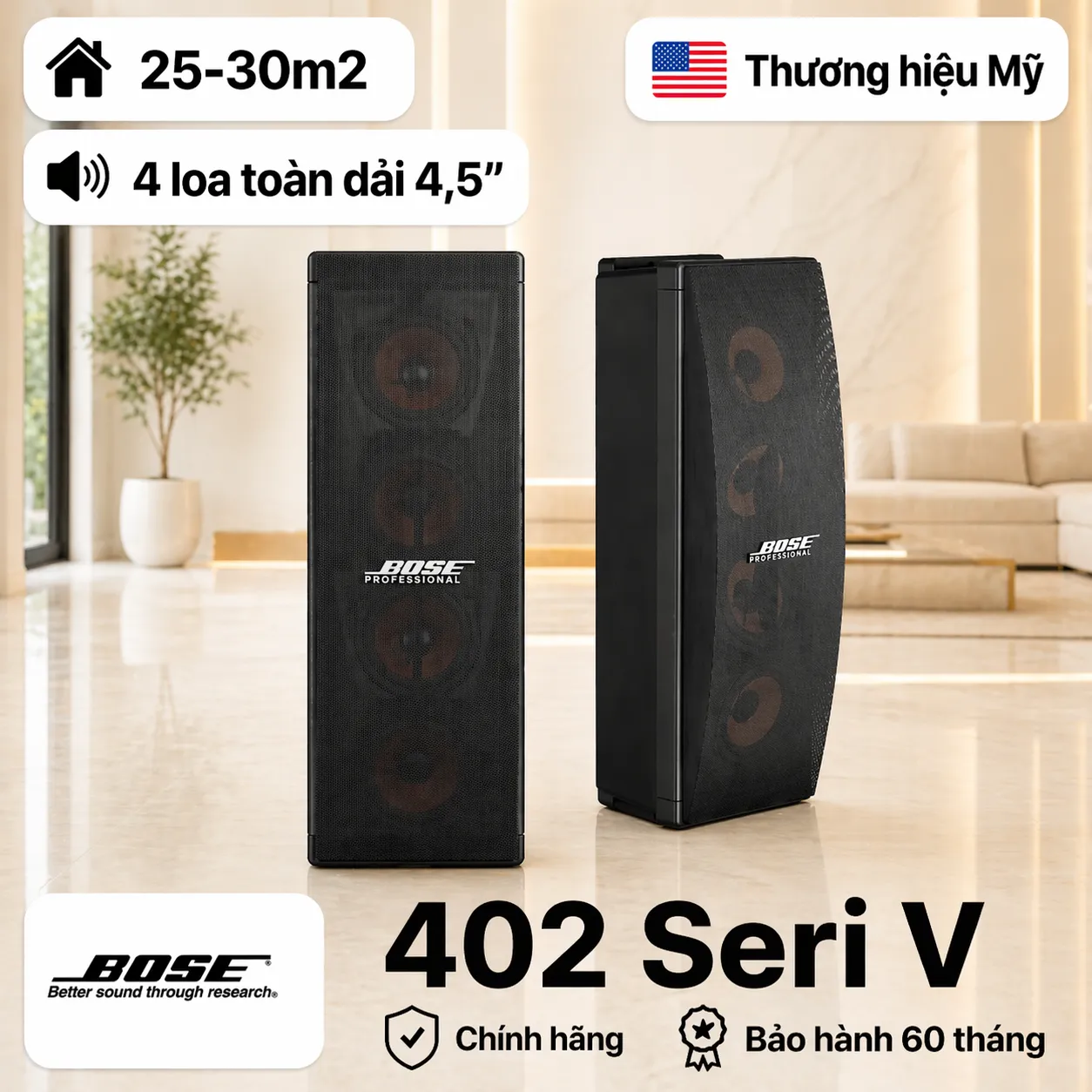 Loa Bose 402 Seri V