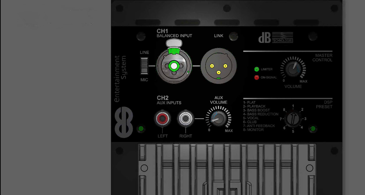 Loa dBTechnologies ES802