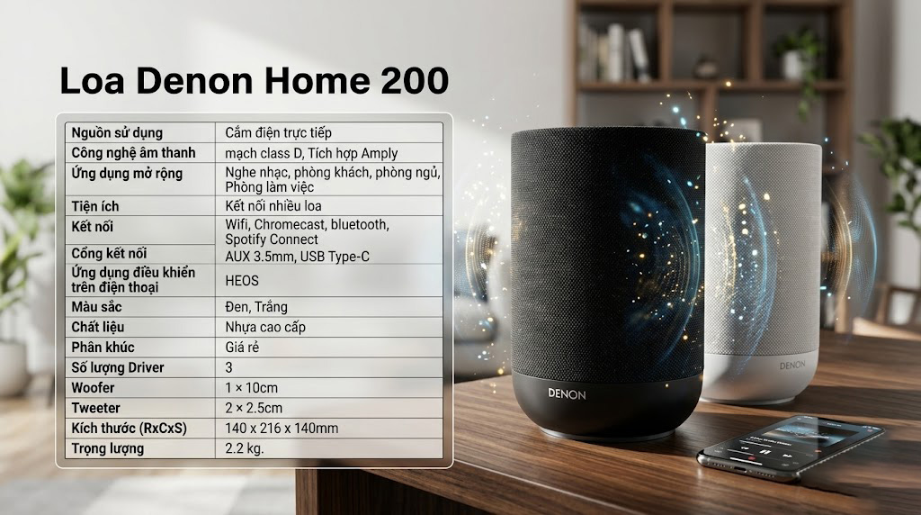 Loa Denon Home 200