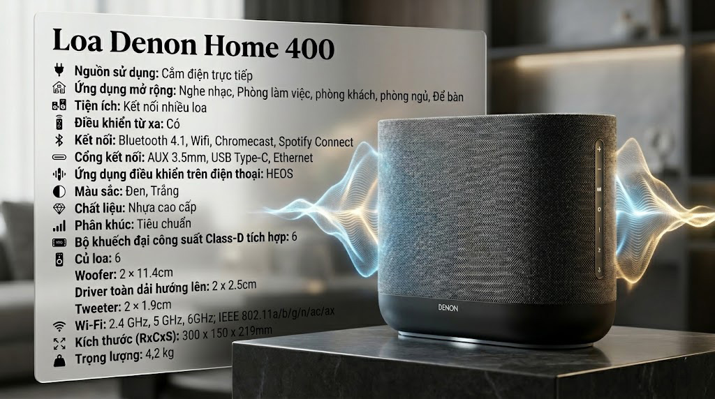 Loa Denon Home 400