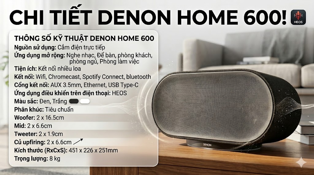 Loa Denon Home 600