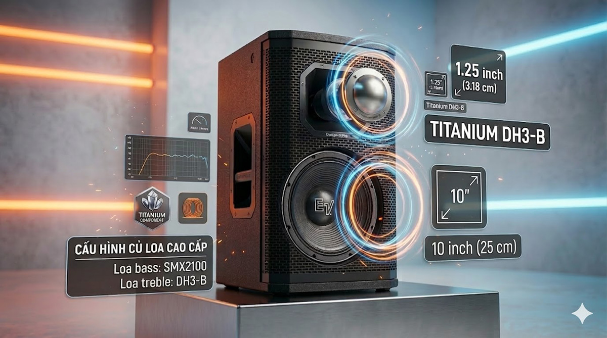 Loa Electro Voice ETX-10P-EU