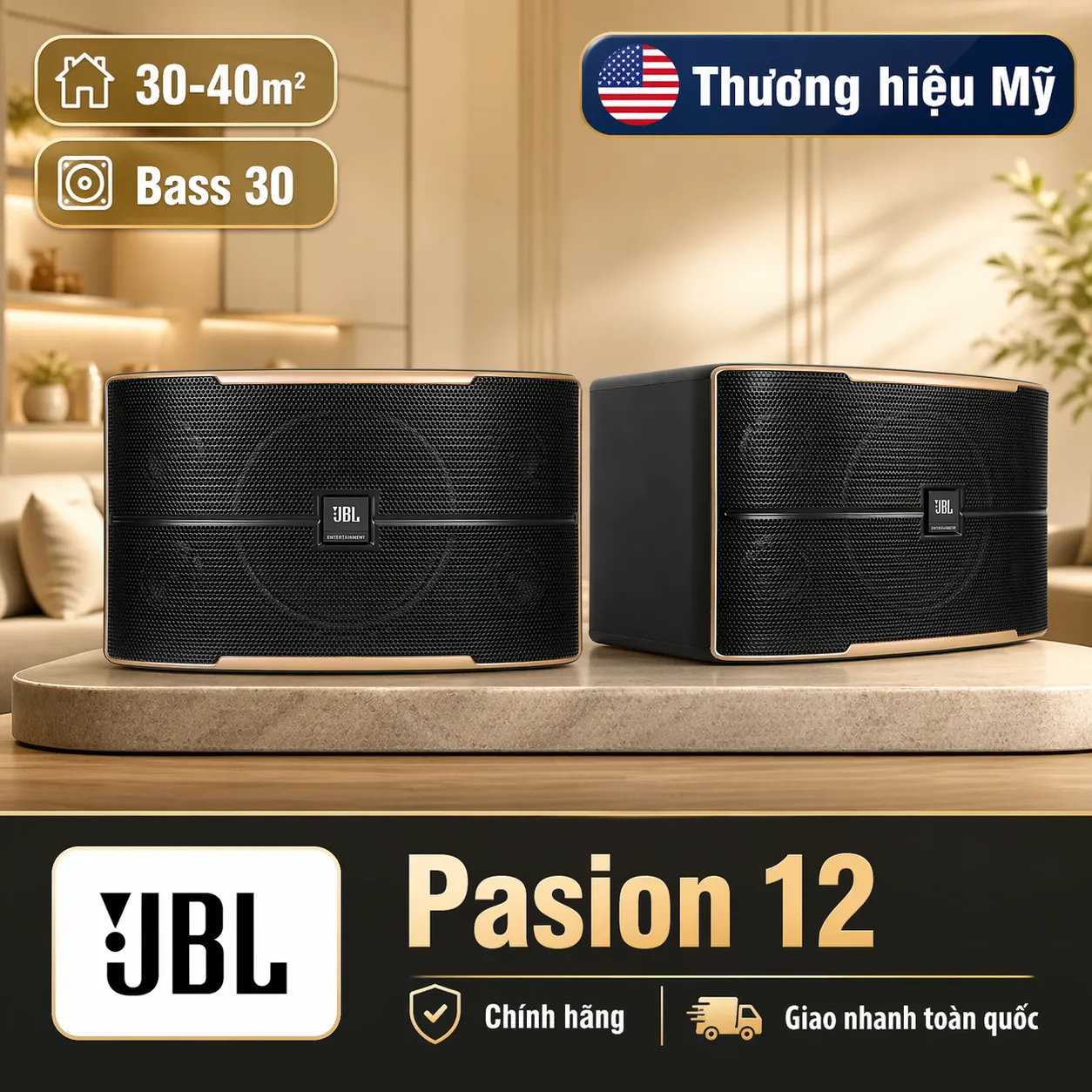 Loa JBL Pasion 12 chính hãng