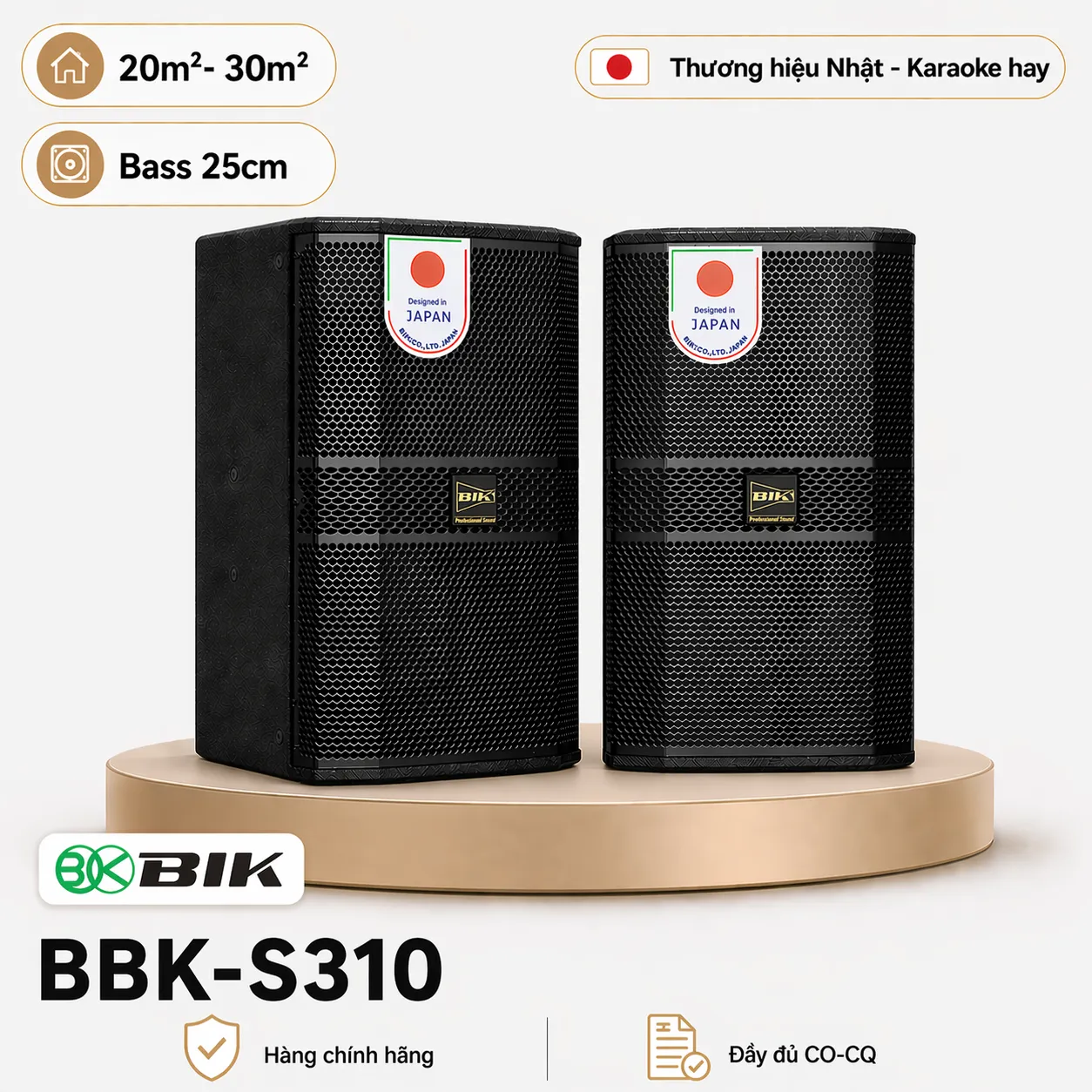 Loa karaoke Nhật BIK BBK-S310