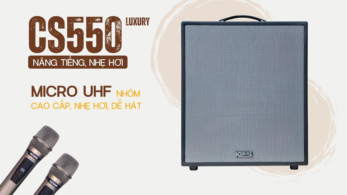 Loa karaoke di động Acnos CS550 Luxury