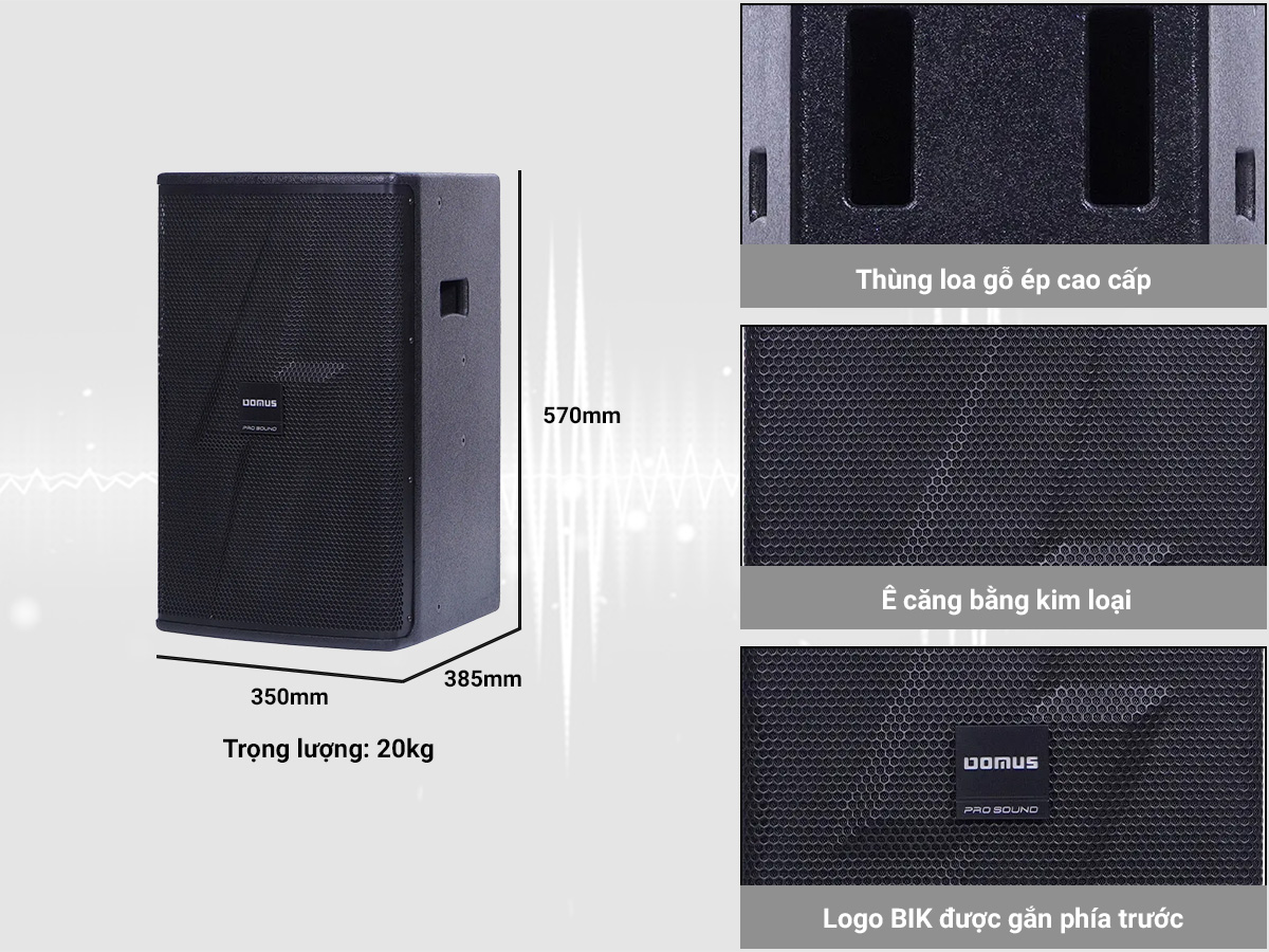 loa karaoke Domus DM-6012