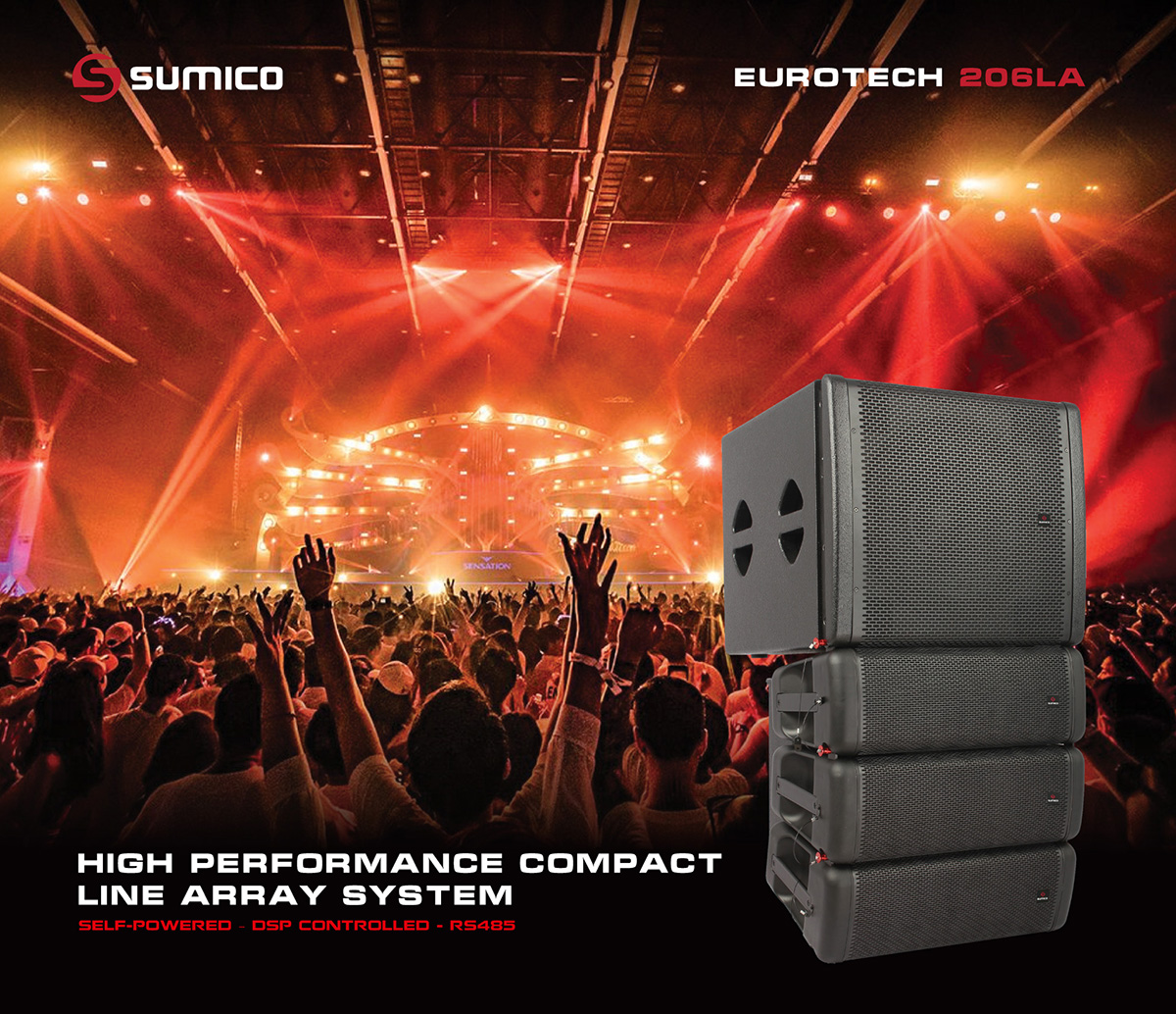 Loa Line Array Sumico Eurotech 206LA