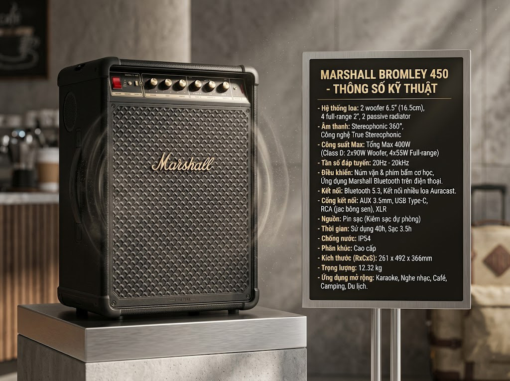 Loa Marshall Bromley 450