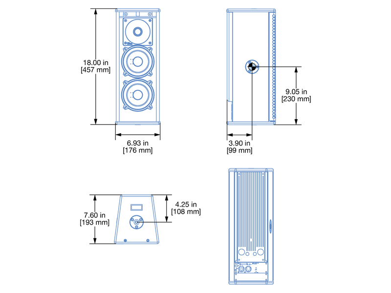 Loa treo tường Meyer Sound UPM-1P