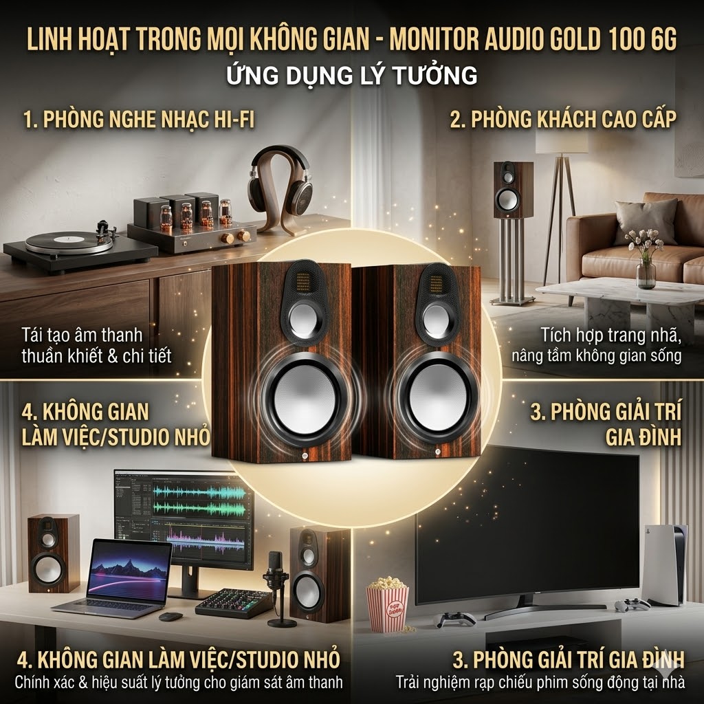 Loa Monitor Audio Gold 100 6G