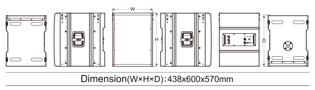 Loa sub điện Audiocenter Artist T115S-DSP