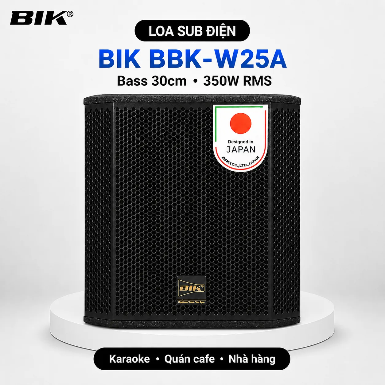 Loa sub điện BIK BBK-W25A