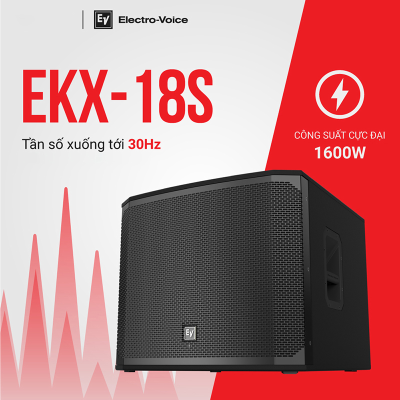 Loa sub hơi Electro Voice EKX18S