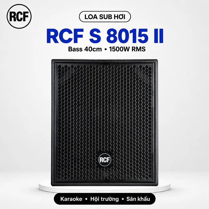 Loa Sub Hơi Bass 40cm RCF S 8015II