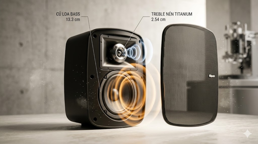 Loa treo tường Klipsch PSM-525-T