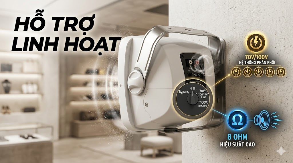 Loa treo tường Klipsch PSM-525-T