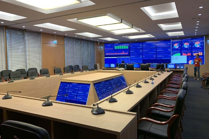 m&agrave;n h&igrave;nh LED ph&ograve;ng họp