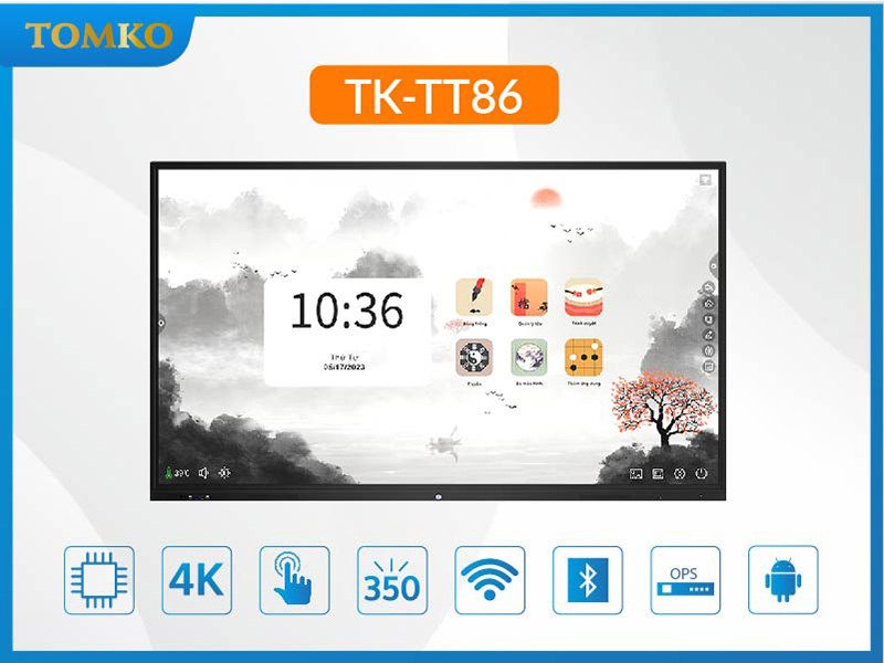 Màn hình tương tác 86 inch TOMKO TK-TT86
