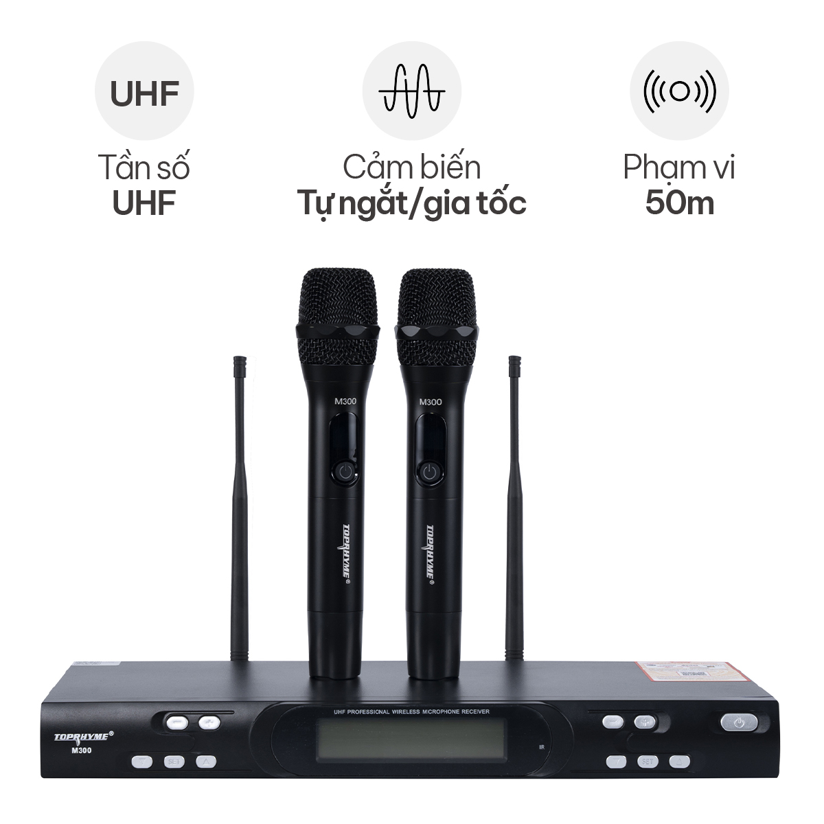 Micro không dây Toprhyme M300