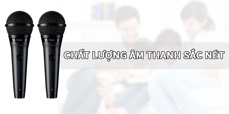 Micro Shure PGA58-XLR