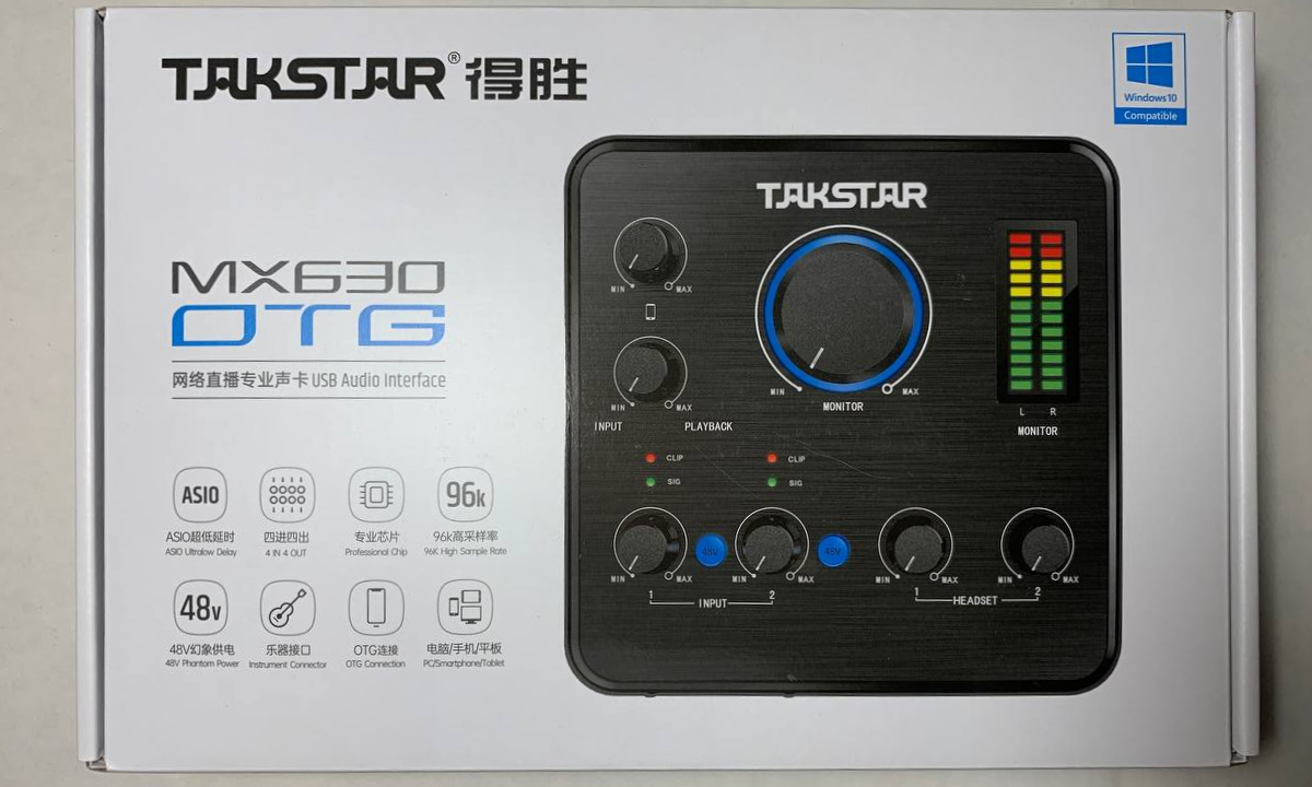 Soundcard Takstar MX630 OTG