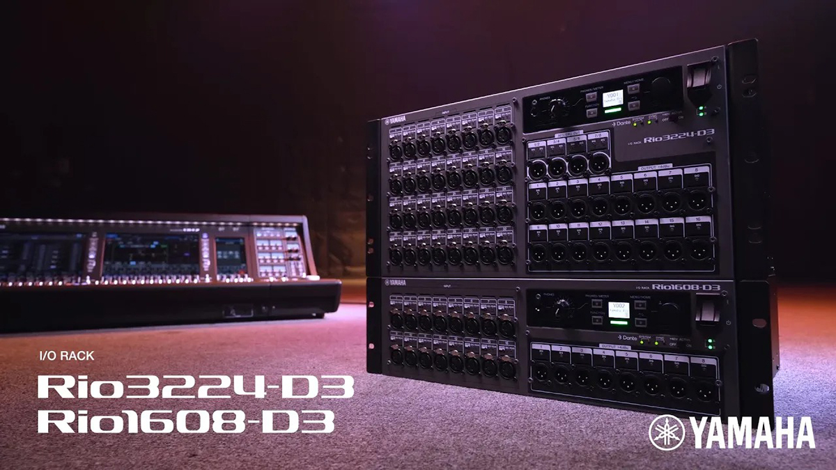 Stagebox Yamaha Rio1608-D3