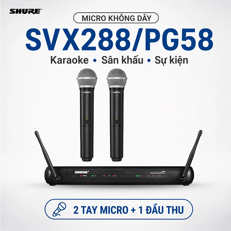 micro không dây SVX2/PG58