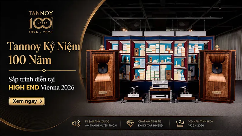 Tannoy Ra Mắt Loa Kỷ Niệm 100 Năm, Sắp Trình Diễn Tại HIGH END Vienna 2026