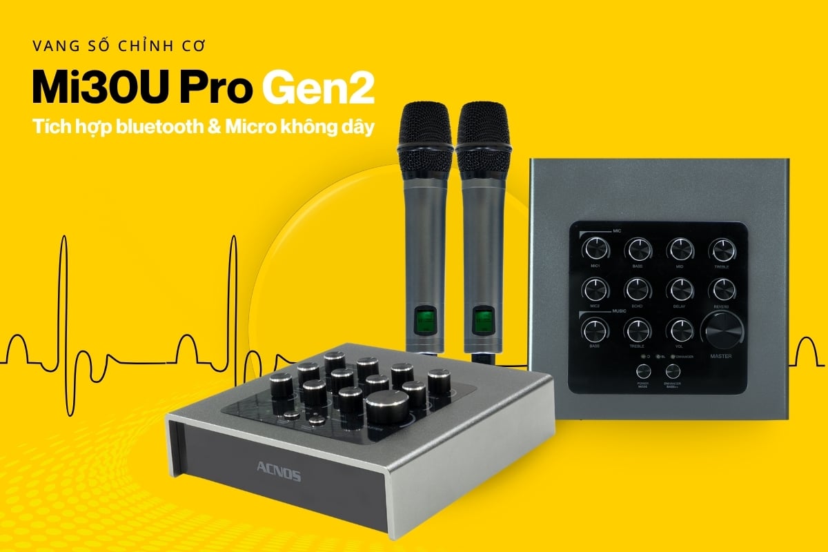 Vang số chỉnh cơ Acnos MI30U Pro Gen 2