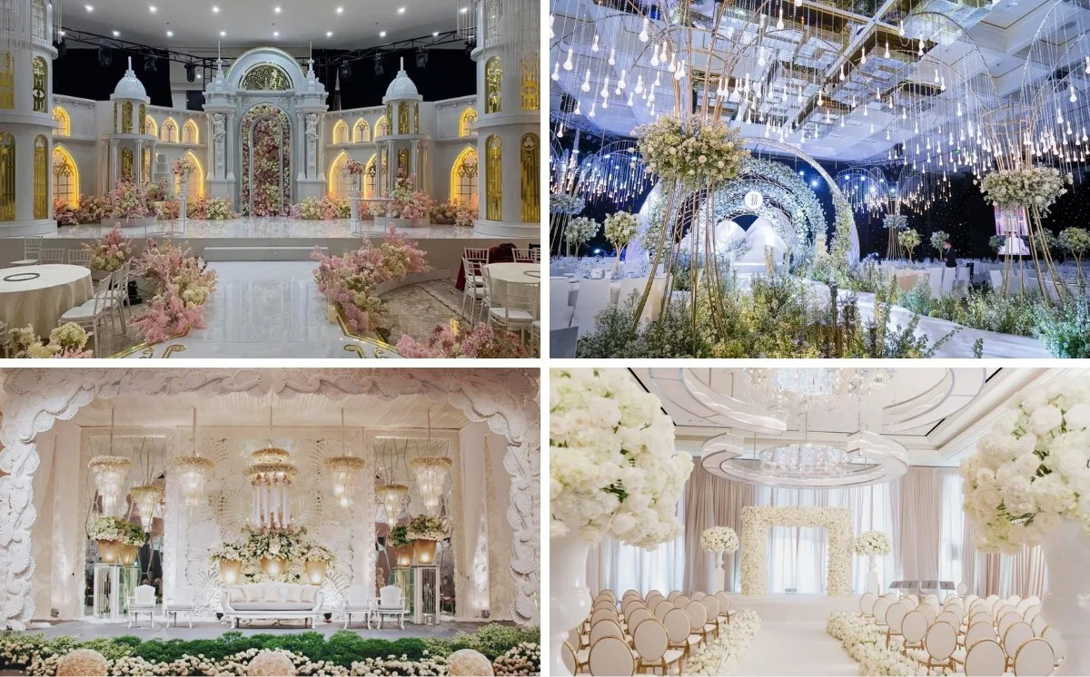 10 mẫu thiết kế trung tâm tiệc cưới đẹp