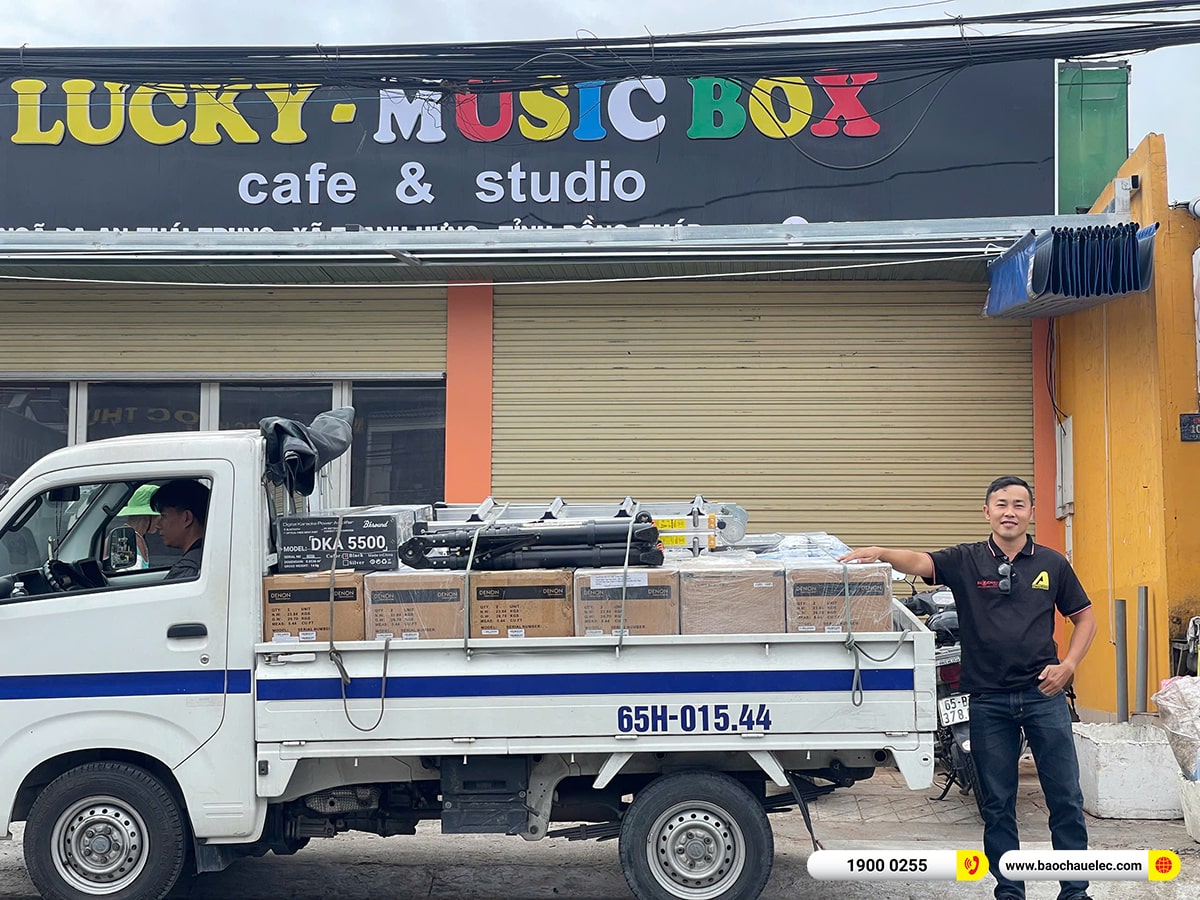 Lắp đặt 10 phòng karaoke box mini cho quán Lucky Music Box tại Tiền Giang