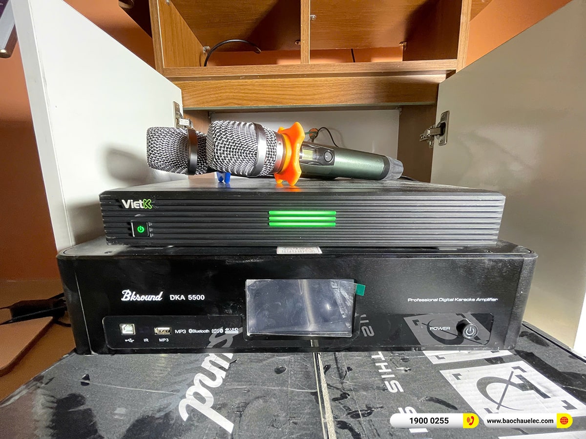 Lắp đặt 10 phòng karaoke box mini cho quán Lucky Music Box tại Tiền Giang