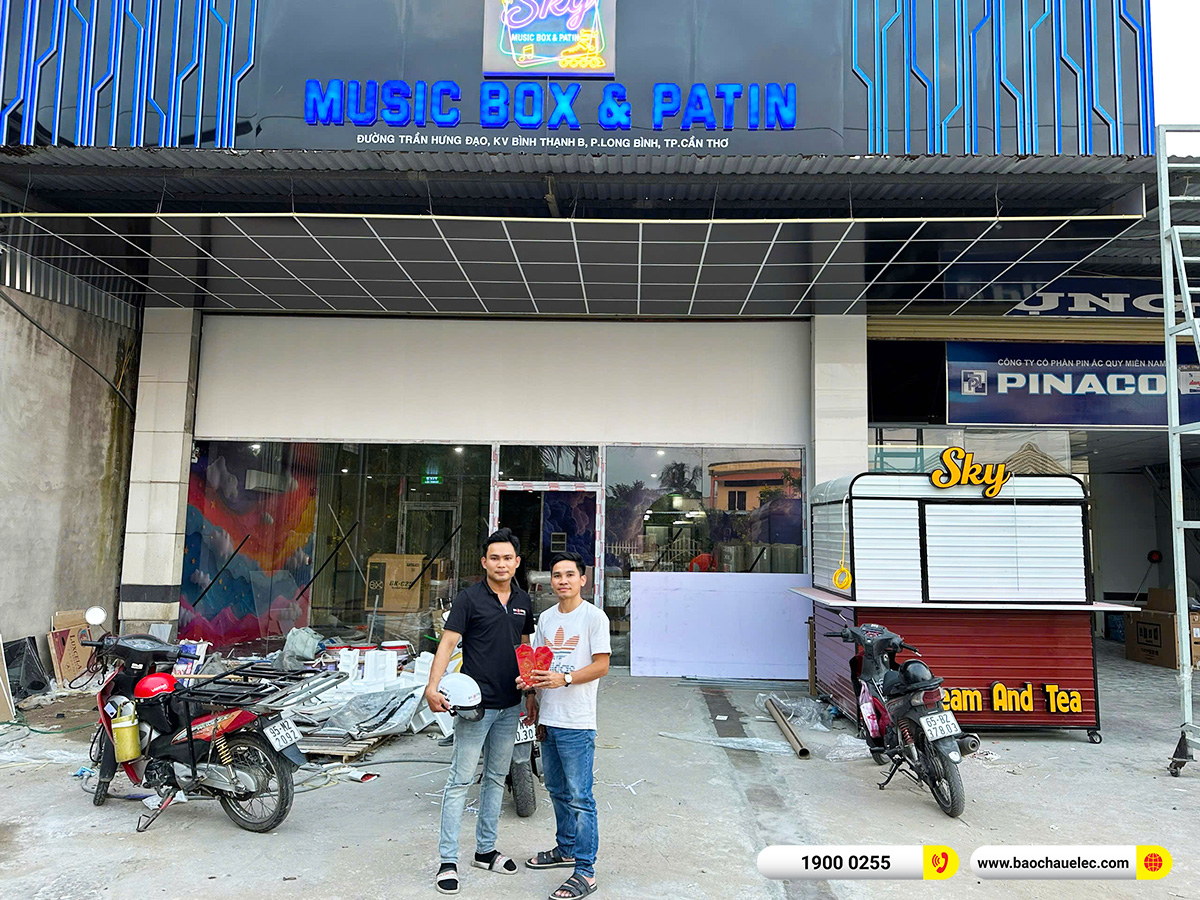 Lắp đặt 10 phòng karaoke box mini cho quán Music Box & Patin tại Cần Thơ