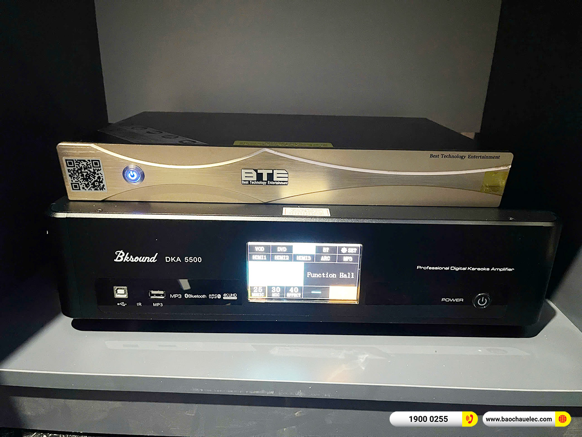 Lắp đặt 10 phòng karaoke box mini cho quán Music Box & Patin tại Cần Thơ