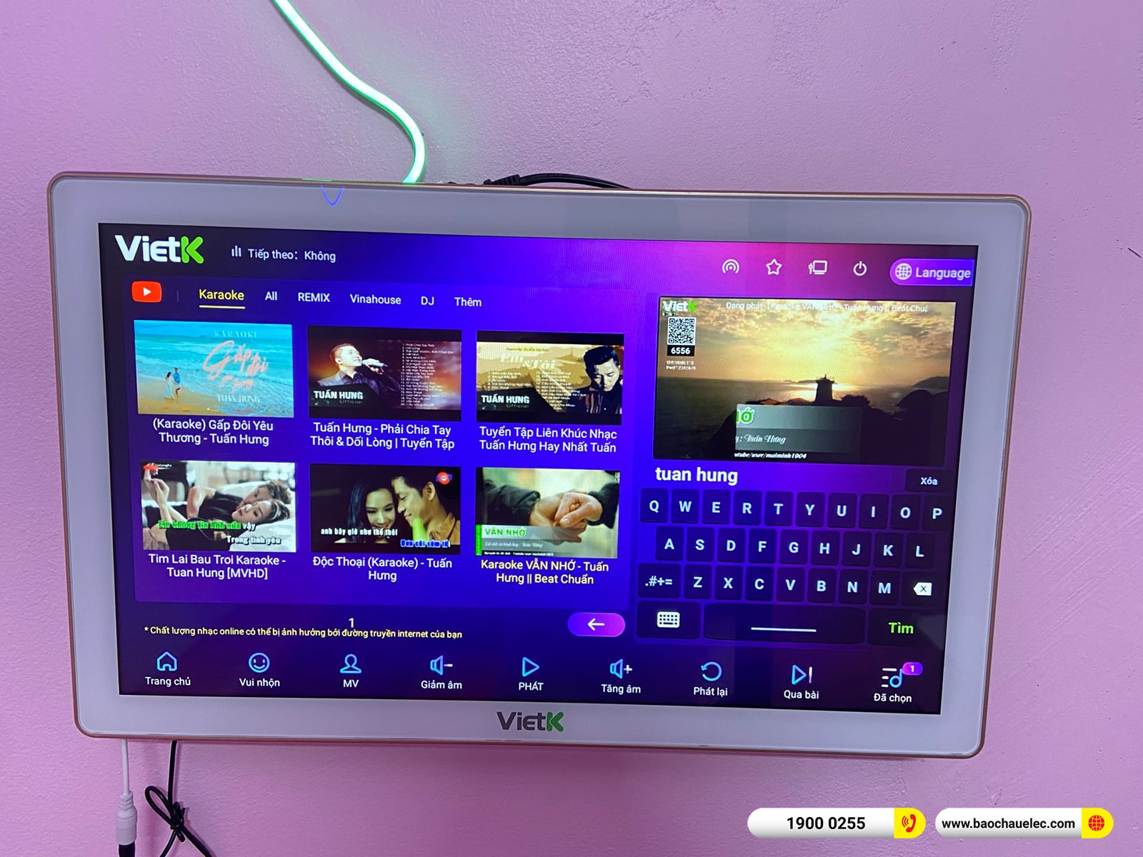 Lắp đặt 10 phòng karaoke box mini cho khách hàng tại Hải Dương