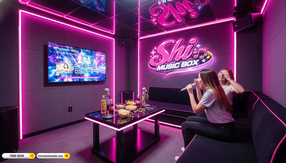 Lắp đặt 12 ph&ograve;ng karaoke box mini cho Shi Music Box tại Cần Thơ 