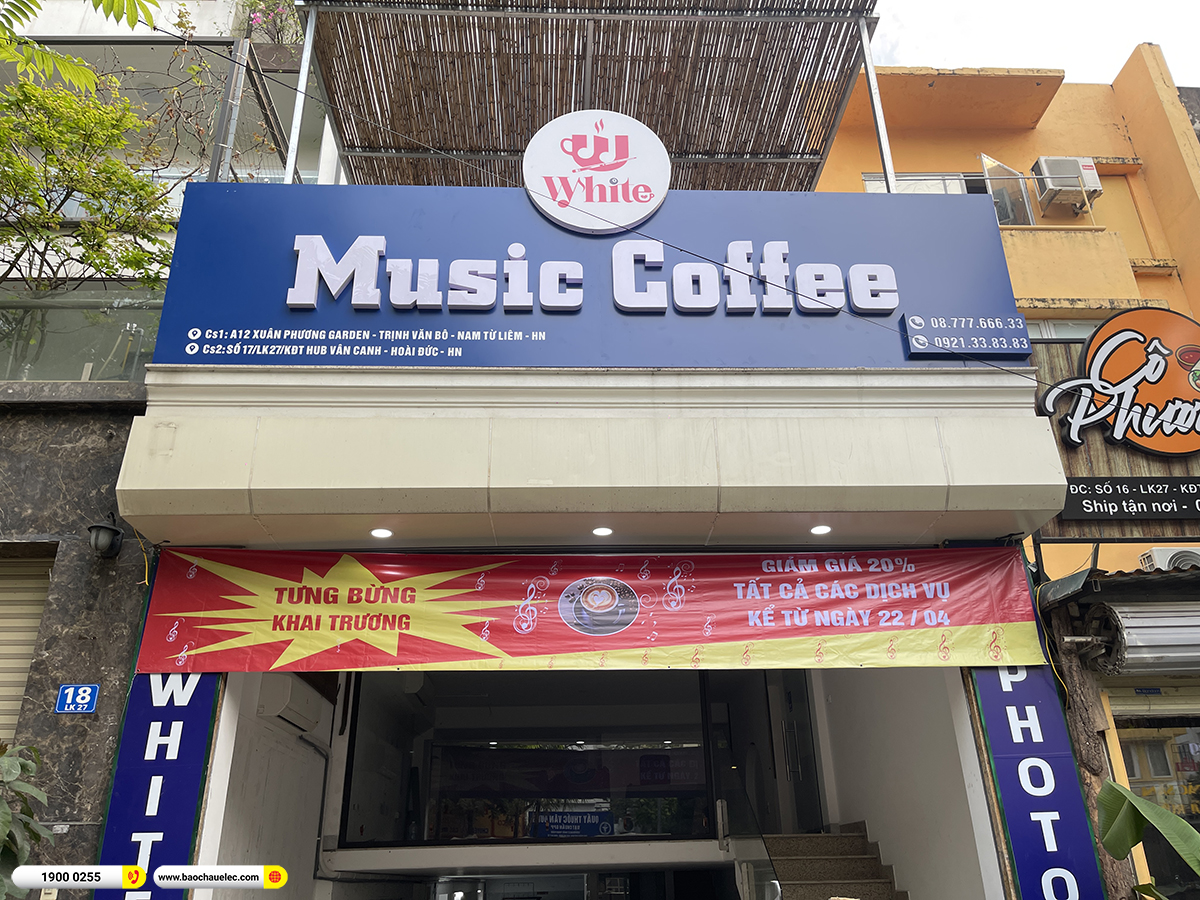 Lắp đặt 30 ph&ograve;ng karaoke box mini cho qu&aacute;n White Music Box tại H&agrave; Nội 