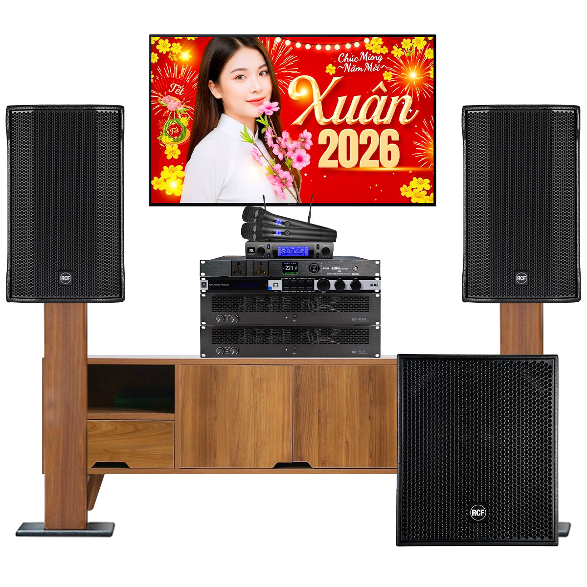 Dàn karaoke gia đình cao cấp RCF 07