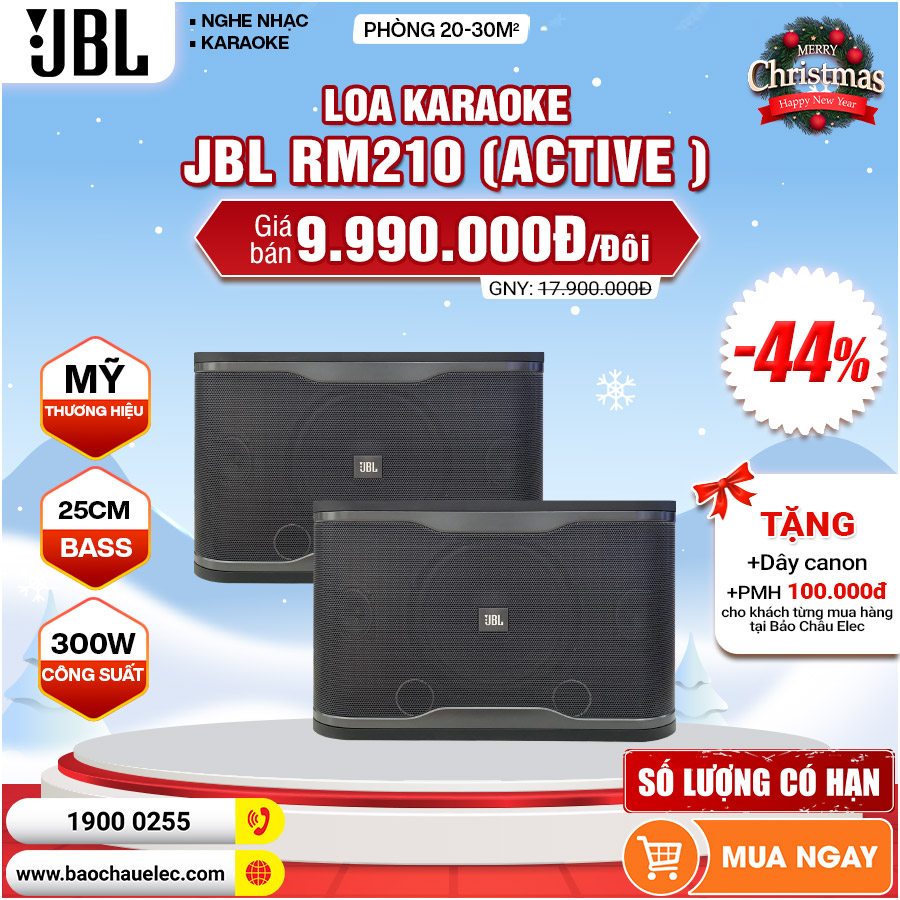 Khuyến mãi Loa JBL RM210