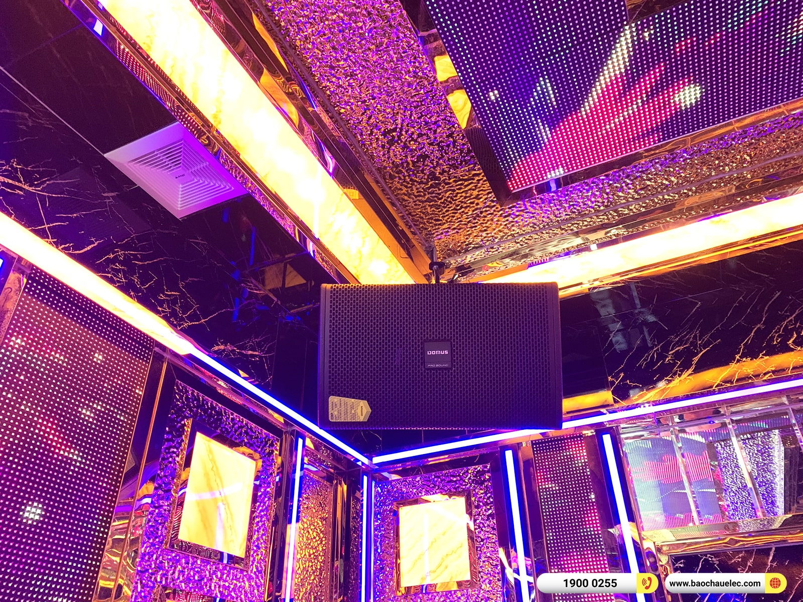 Lắp đặt 3 phòng hát kinh doanh gần 310tr cho karaoke Hi Club tại Hà Nội (Domus DP6120 Max, VM820A, VM1020A, KX180A,…)