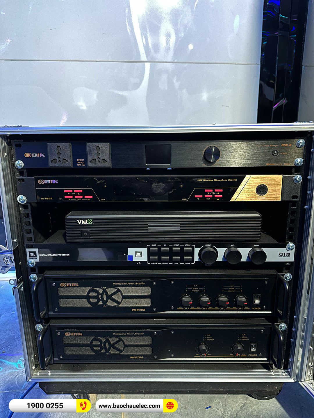 Lắp đặt 3 ph&ograve;ng h&aacute;t kinh doanh BIK hơn 370tr cho anh Lộc tại Ph&uacute; Thọ 